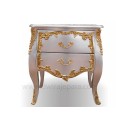 French Furniture Painted Bedside of Bedroom Jepara indonesia