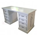 French furniture Provincial of Desk 8 drawers