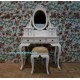 FRENCH FURNITURE PAINTED OF DRESSING TABLE BEDROOM COLLECTION