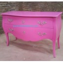Furniture French painted chest of drawers
