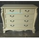 FRENCH FURNITURE PAINTED BEDROOM OF CHEST JEPARA.
