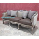 Sofa carved Painted furniture french style