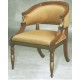 Classic Furniture of Round Back Chair by Mahogany livingroom classic collection.