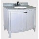 Painted Furniture of french vanity bathroom