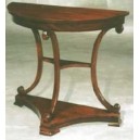 Furniture classic of livingroom console table design from mahogany