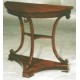 Furniture classic of livingroom console table design from mahogany