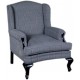 Painted furniture Chair of livingroom with french style