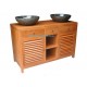 Indonesia Teak Furniture Vanity Wastafel DW-SDB001