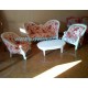 Kid painted furniture livingroom set chair indonesia