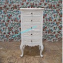French Furniture Bedside 5 drawers of French painted bedroom collections.