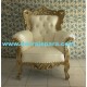 French Furniture Painted of Livingroom french Baroque 1 Seater Sofa set..