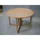 Indonesia Furniture of Outdoor Round Butterfly Table.