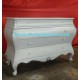 French furniture painted of indonesia chest / commode 4 drawers