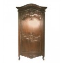 Classic Furniture Armoire One Door Carving