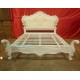 French Furniture Bed Painted Provincial Mahogany CA