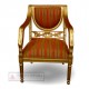 Indonesia Furniture of Gold Arm Chair