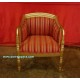 Indonesia Furniture of Palace Gold Arm Chair 