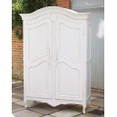 Indoor Painted Armoire French Furniture